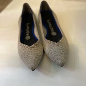 ROTHY’S - Heather Grey Pointed Flats - 7.5